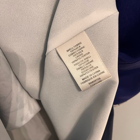 Rebecca Taylor Womens Purple Silk Floral Sleeveless Shirt Dress 4 - Picture 4 of 8